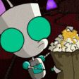 InvaderZim_Gir emote