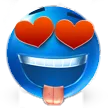D_hearteyes emote