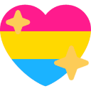 1114pansexualprideheart Emote
