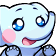 waifublueelephantclap Emote