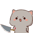 nyaKnife Emote