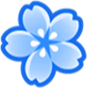 8325blueflower Emote