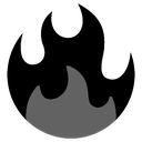 V_FlameGreyBlack Emote