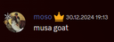musaGOATmoso emote