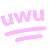 PinkUwU emote