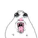screaming emote
