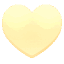 waifuyellowbounceheart emote