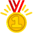 medal_yellow_first_gold_YT emote