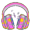 Neonmusicheadphone emote