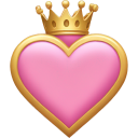 61882goldpinkheartqueencrown emote