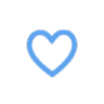 blueheart4 Emote