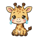 giraffecrying emote