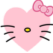 0_hellokittyheart emote
