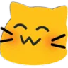 meowblush Emote