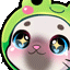 cat_boopfrog emote