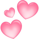 543441pinktriplehearts emote