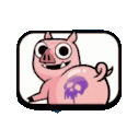 Pigbooty emote