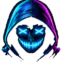 bluecyberhood emote
