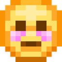 flushed emote