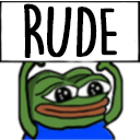 Rude_pepe emote