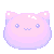 chibipurpleblobneko emote