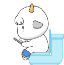 poopingtoilet emote