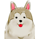 moeHusky emote