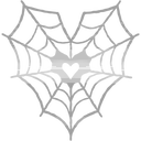 WebHeartwhite emote