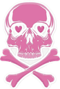pinkskull emote