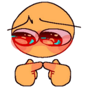 cursedblush emote