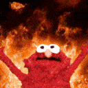 Elmofire emote