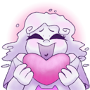 roxyheart emote