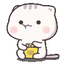 Catpopcorn emote