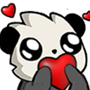 PandaLove emote