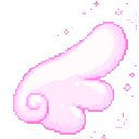 waifu_pinkrightangelwing emote