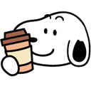 snoopy_coffee Emote
