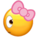 cute_side_eye emote