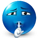 shhh emote