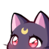 waifu_LunaLurking Emote