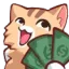 Gato_con_dinero emote