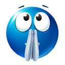 be_bluepray Emote