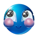 013_blue_blush Emote
