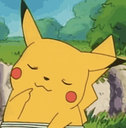 PikachuThinking emote
