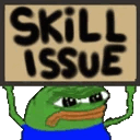 Skill_Issue_Peepo emote