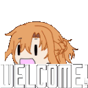 WelcomeIn emote