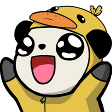 PandaCuteDuck emote