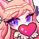 waifuahriheart emote