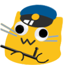 blobcatgooglypolice Emote