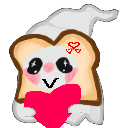 ghostyheart emote