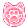 waifusPinkPawCoin Emote